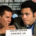 Julio César Chávez comes to defense of his son after immigration arrest