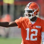 Shedeur Sanders discusses working mostly with Browns’ third-stringers