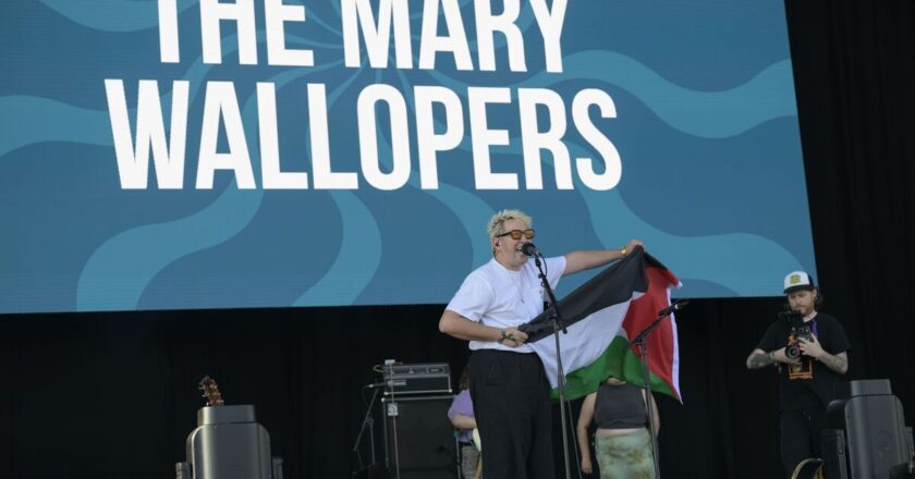 Irish band ‘kicked off stage’ at Victorious Festival after pro-Palestine statement | Celebrity News | Showbiz & TV