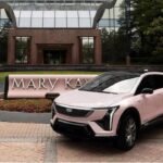 Mary Kay’s iconic pink Cadillac goes electric with Cadillac Optiq