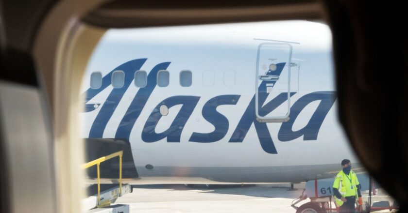 Alaska Airlines had to ground planes amid computer network outage