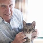 People ‘in tears’ as 93-year-old man shares daily routine with cat