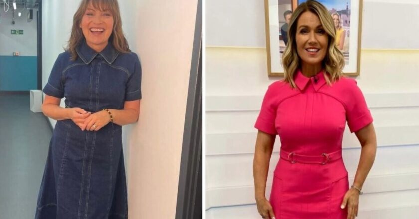 Popular Karen Millen worn by Susanna Reid and Lorraine Kelly in