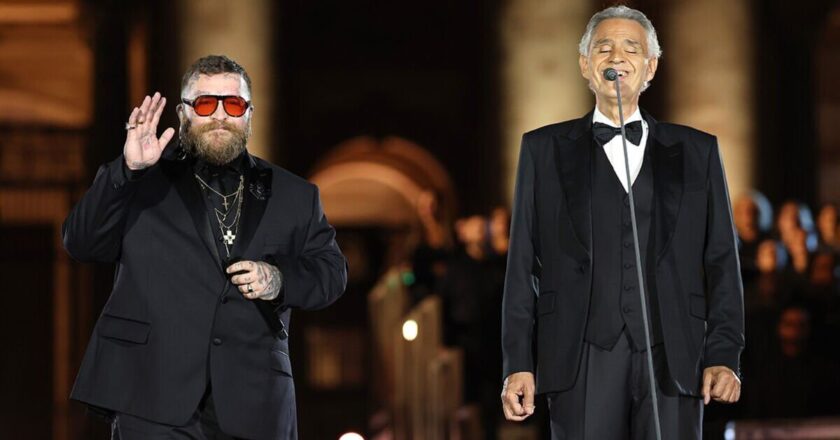 Andrea Bocelli and Teddy Swims sing Amazing Grace at the Vatican in new footage | Music | Entertainment