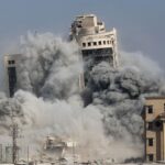 « La ville de Gaza brûle » et « le monde regarde en silence », alerte Mahmoud Bassal, porte-parole de la défense civile