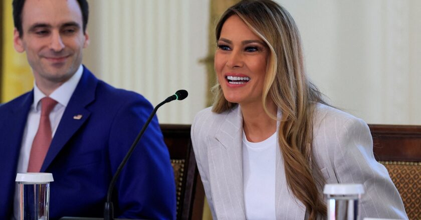 Melania Trump puts AI front and center at White House meeting