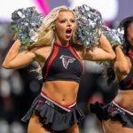 Atlanta Falcons cheerleaders during the 2025 NFL season
