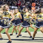 New Orleans Saints cheerleaders during the 2025 NFL season