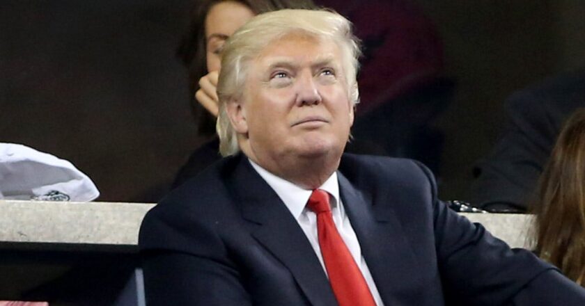 TV networks told to avoid reactions to Trump’s appearance at US Open: report