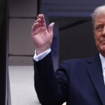 Trump critics forced to share spotlight with president at US Open