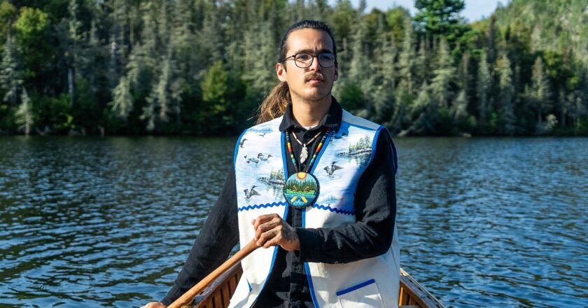 Au Québec, un jeune Innu dans le sillage de ses ancêtres