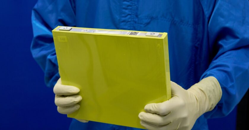 The lab where GM is cooking up new EV batteries to beat China