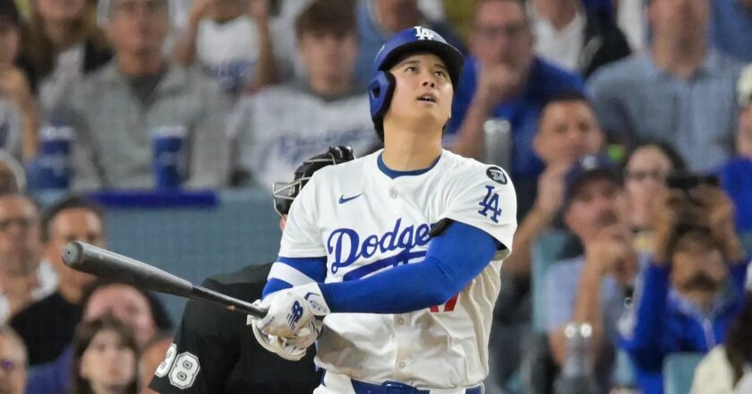 Ohtani makes MLB history with 3 HRs, 6 scoreless innings in Game 4