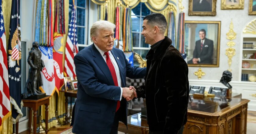 Ronaldo thanks Trump after White House visit in heartfelt Instagram post