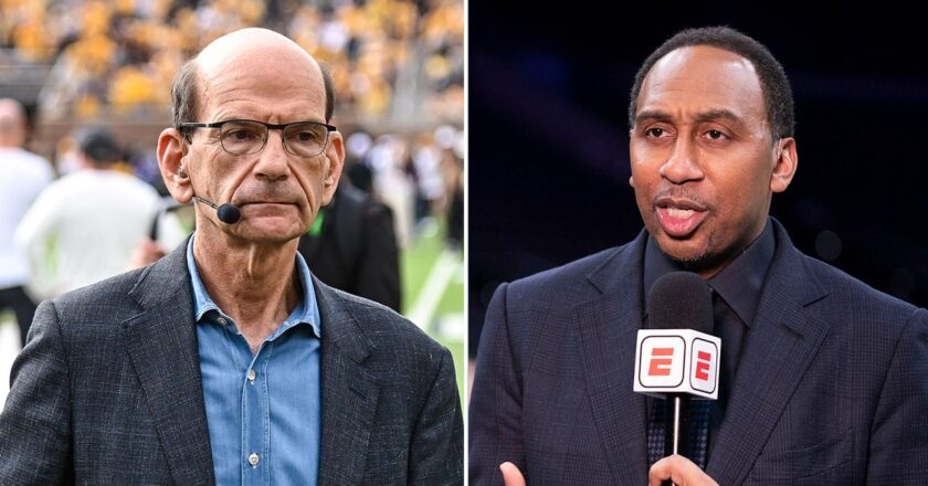 Paul Finebaum reacts to Stephen A Smith’s ‘racial’ comments about Ole Miss