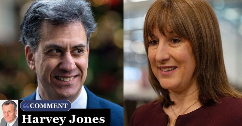 Ed Miliband owes Rachel Reeves a big kiss for masking latest blunder | Personal Finance | Finance