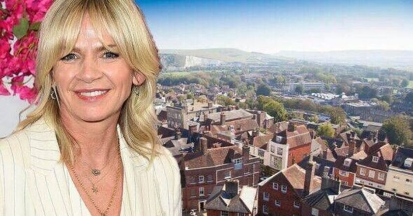 Inside Zoe Ball’s quiet life in UK coastal hotspot where homes average £488,000