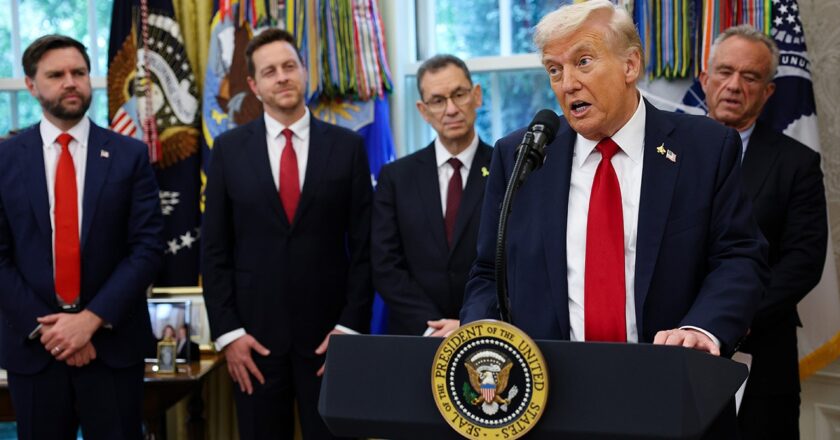 Trump announces new drugmaker deals to lower drug costs, boost US investment