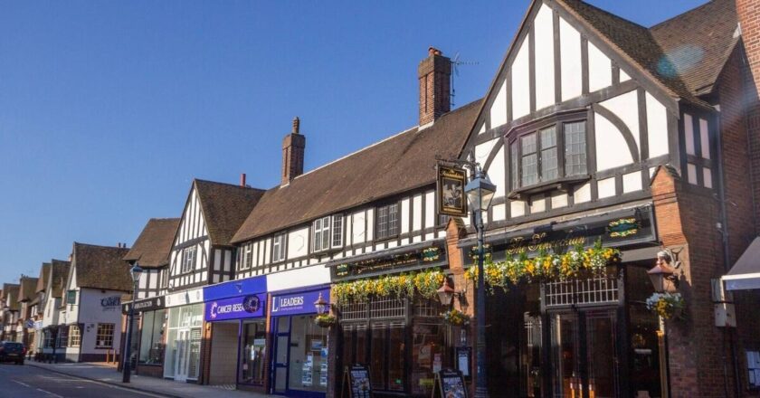 Gorgeous UK market town that&rsquo;s been named the best to retire in