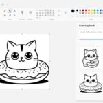 Microsoft Paint can now make AI coloring books