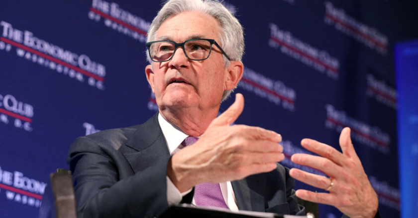 Fed Chair Jerome Powell gives advice to his successor before term ends