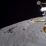 Lunar lander&rsquo;s status unknown after it touches down on the moon