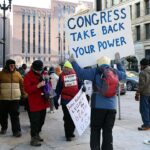 NBA fans launch anti-ICE protest during T&rsquo;Wolves-Warriors game