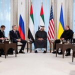 US, Russia and Ukraine envoys hold talks in Abu Dhabi on territorial disputes