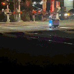 Train strikes food delivery robot stuck on railroad tracks in Miami