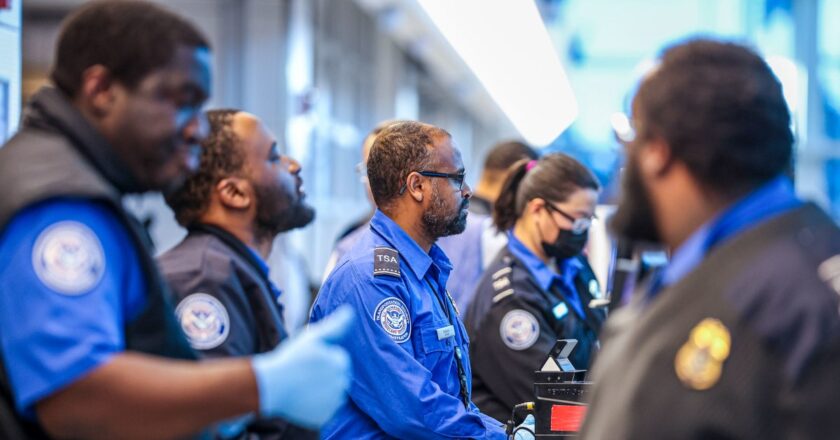 TSA agents are working without pay at U.S. airports due to another shutdown