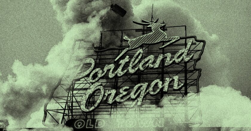 ICE tear gasses children in Portland