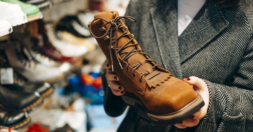 Man finds £900 boots in charity shop at incredible price