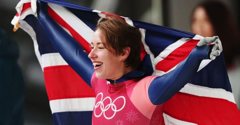 Lizzy Yarnold urges Brits &lsquo;get outside&rsquo; as Winter Olympic Games continue
