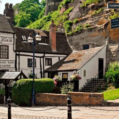 One of UK’s best pubs has secret tunnels and is built on side of cliff