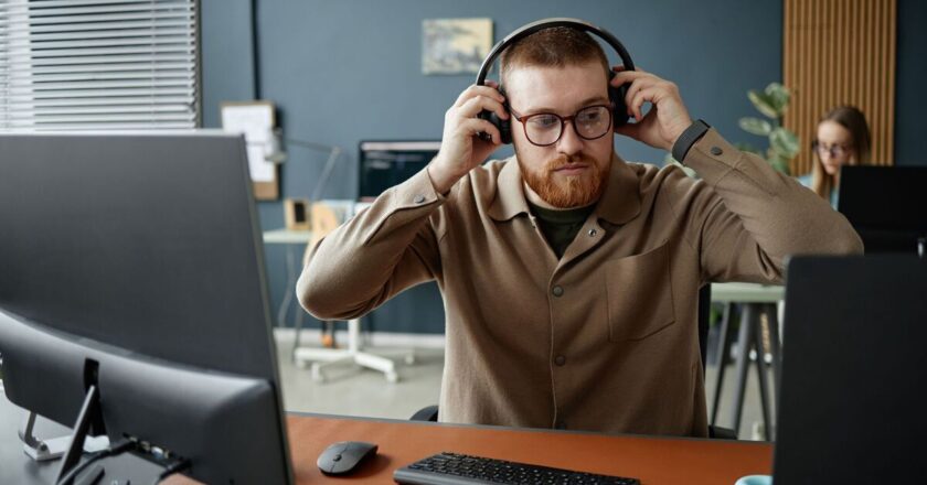 Two thirds of Gen Z office workers can’t function without headphones