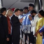 Emmanuel Macron en visite en Inde, avec à la clef la vente de 114 chasseurs Rafale