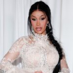 Cardi B falls off chair at Las Vegas concert, blames ‘the government’