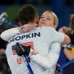 Korey Dropkin, Cory Thiesse win first US Olympic medal in mixed doubles curling