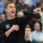Duke staffers &lsquo;punched in the face&rsquo; during UNC court-storming, coach says