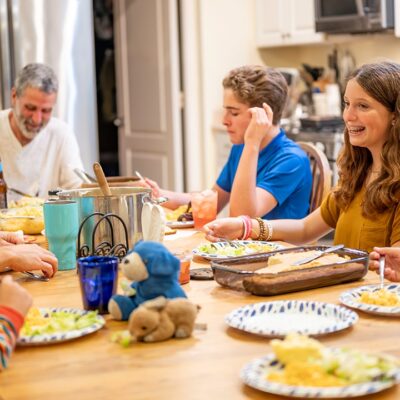 Family dinners may reduce teenage alcohol, drug and vaping use, study finds