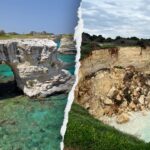 ‘Lovers’ Arch’ in Italy collapses on Valentine’s Day after bad weather
