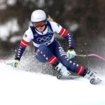 Lindsey Vonn completes Olympic training session days after ACL injury