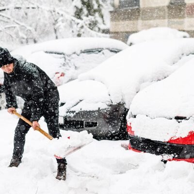 Heavy snow poses multiple health threats, from shoveling to hypothermia
