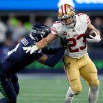 49ers&rsquo; Christian McCaffrey, Brock Purdy praise Seahawks before Super Bowl