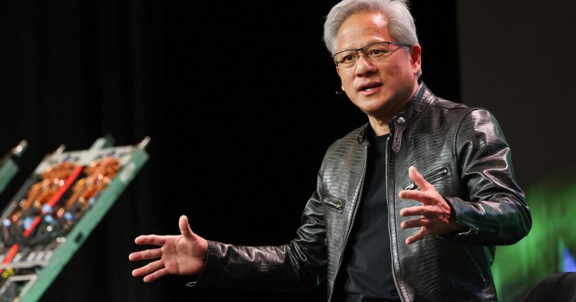 NVIDIA CEO Jensen Huang says AI boom just beginning with decade of growth ahead