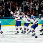 Team USA men’s hockey returns to United States after old medal win