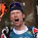 Norwegian biathlete wins third Olympic medal after viral confession