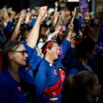 « On ne lâchera rien ! », a lancé Gisèle Pelicot au départ de la manifestation parisienne pour les droits des femmes
