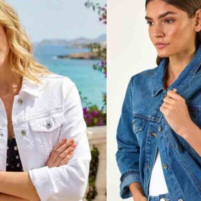 Roman’s cotton denim jacket ‘great for spring evenings’ now £31