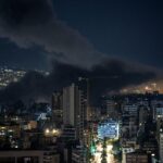 l’armée israélienne pilonne la banlieue sud de Beyrouth